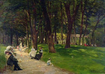 In The Park by Albert Leopold Pierson